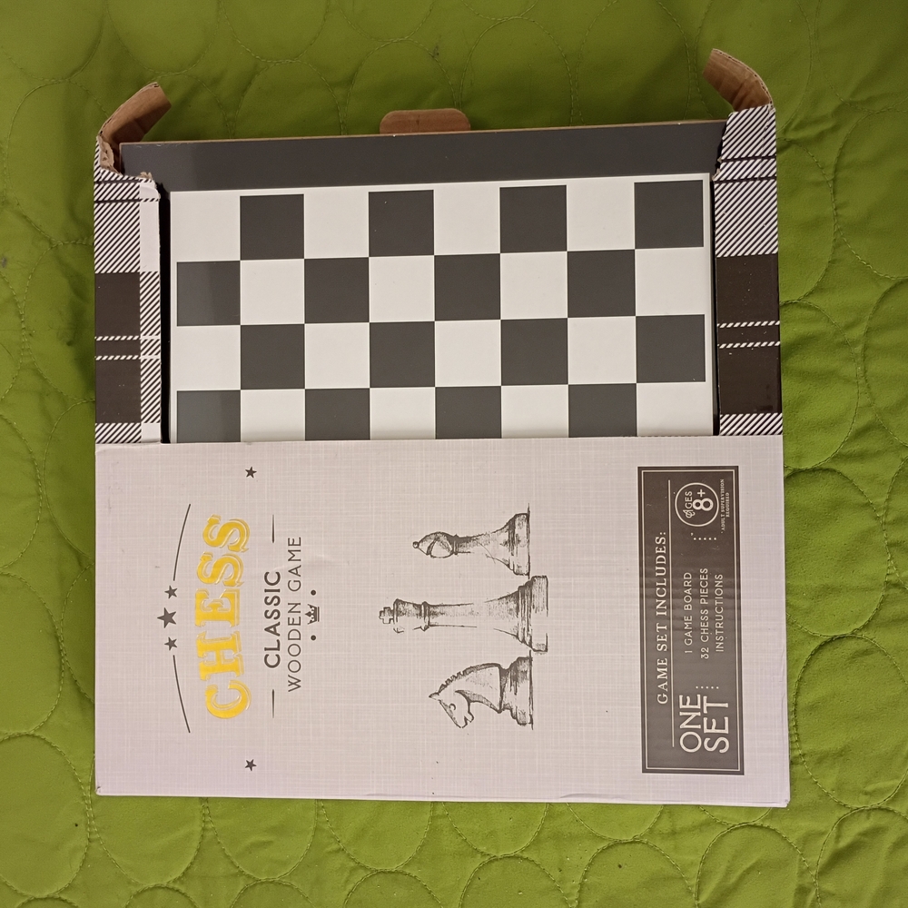 Classic Wooden Chess Game Set